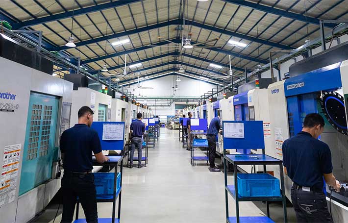 precision machining process